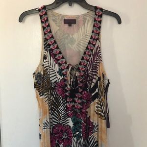 NWT Hale Bob maxi dress
